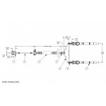 Dead-end Assembly - Twin-Bundle Conductor, Single Insulator, 50K